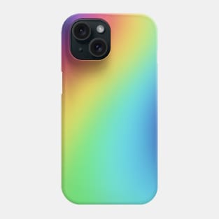 Bright Colorful Blurry Design Phone Case