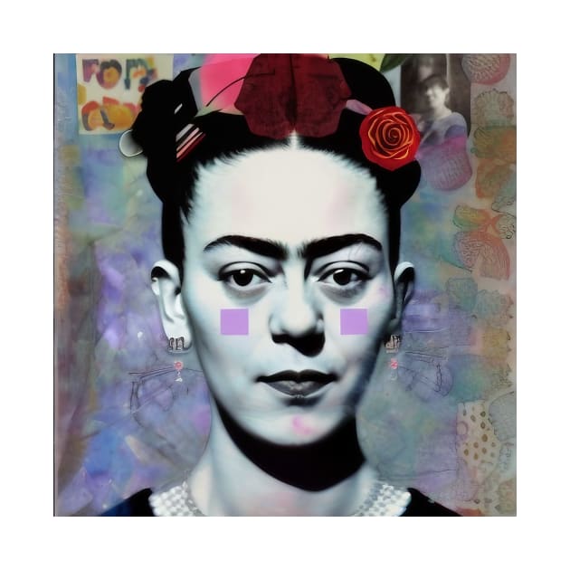 Frida Kahlo Portrait by Disputatious