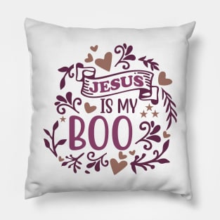 Jesus Is My Boo Pillow