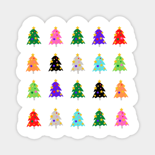 Christmas Tree Forest Magnet