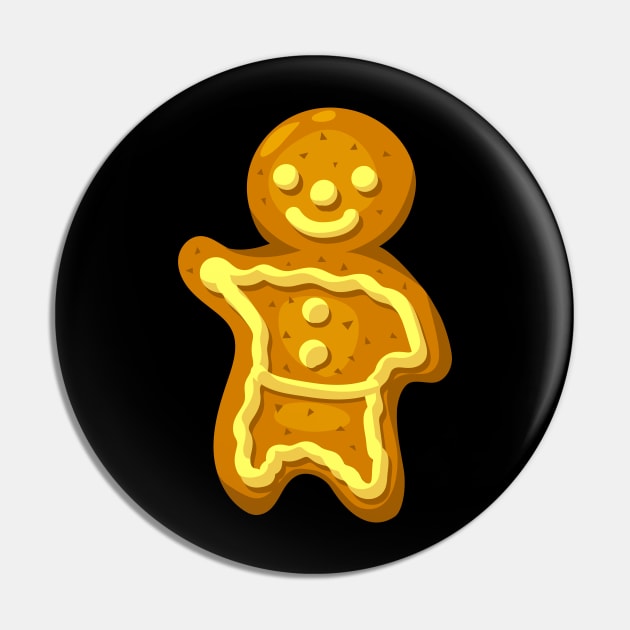 Ginger Bread man Pin by holidaystore