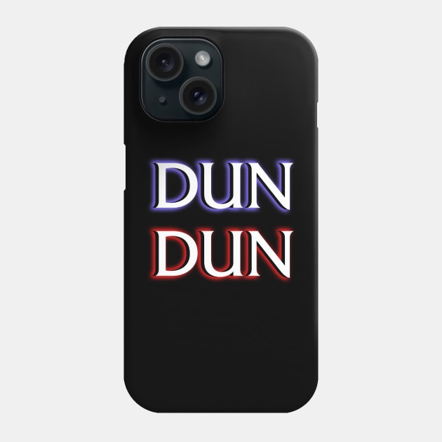 Dun Dun Meme (Law, Order, Parody) Phone Case by fandemonium