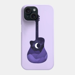 Moon Guitar Phone Case