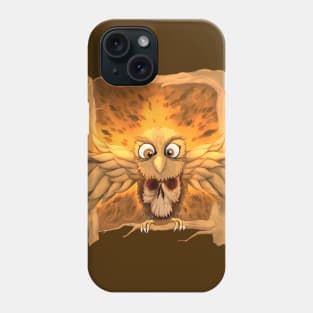 Cute skull Owl Phone Case