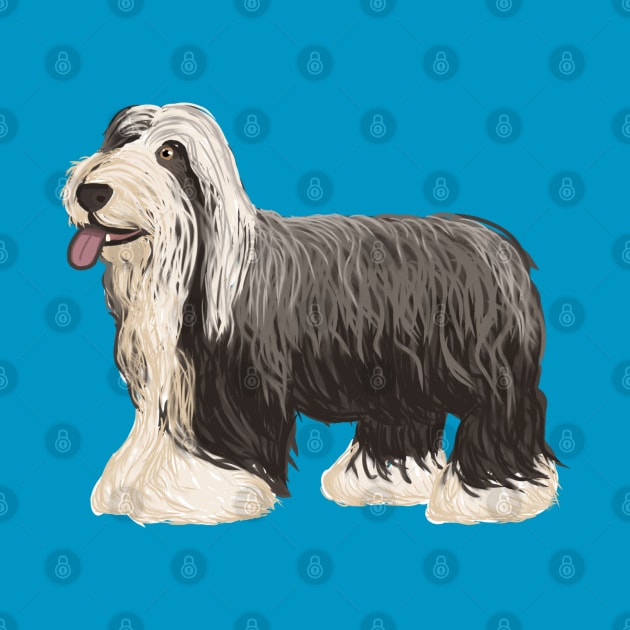 Bearded Collie (Small Design) by Aeriskate