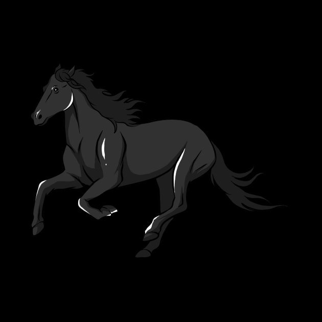 Black Horse by fromherotozero