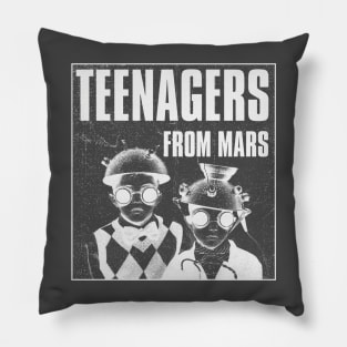 teenagers from mars punk art Pillow