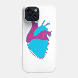 Minimalist Heart Art - Pocket Phone Case