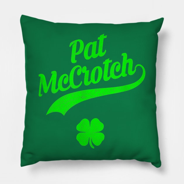 Pat Mccrotch Leprechaun Irish Pillow by wfmacawrub