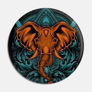 Gajah Elephant Pin