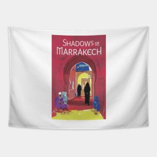 Moroccan Travel Poster: Marrakech Tapestry