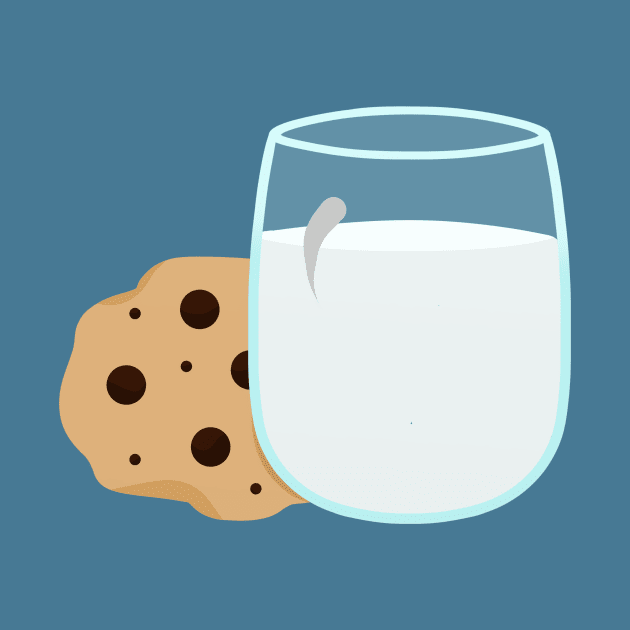 Chocolate Chip Cookie & Milk by PandLCreations