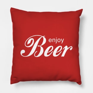 Enjoy beer Pillow