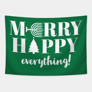 MERRY HAPPY EVERYTHING Tapestry