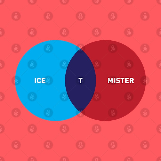 Ice T Mister T venn diagram by d4n13ldesigns