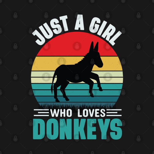 Just a girl who loves donkeys by sharukhdesign