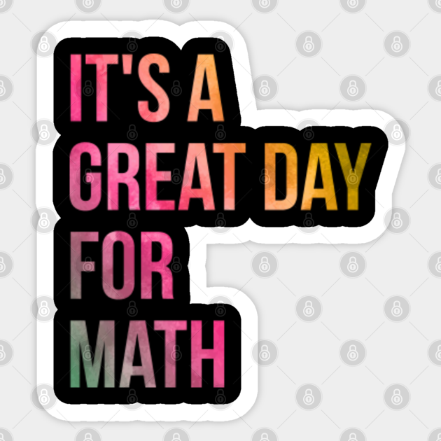 Math - Math - Sticker