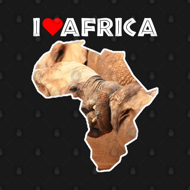 I Love Africa Elephant Tug Of War by PathblazerStudios