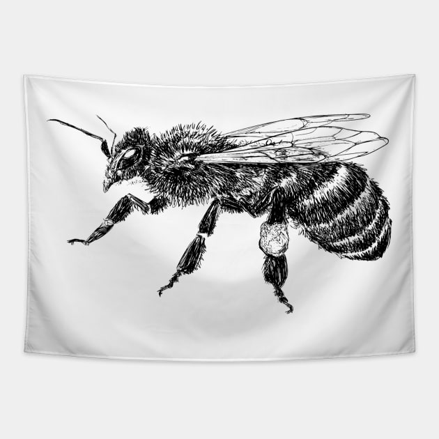 bee Tapestry by KwaaiKraai