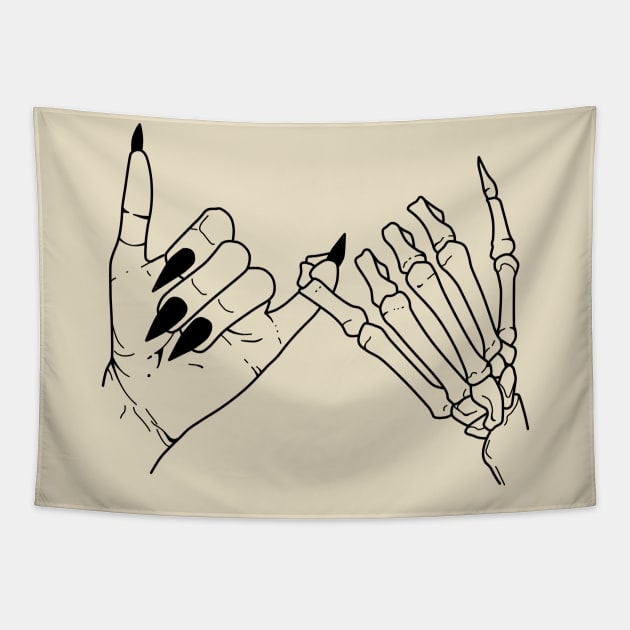 Pinky promise tapestry sale
