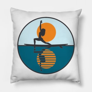 Yoga lifestyle Pillow