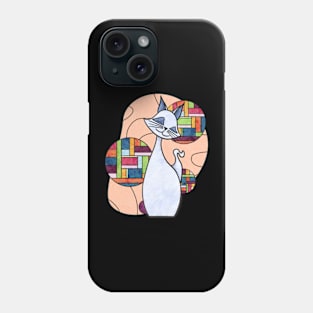 Calm and Happy Kitty Phone Case