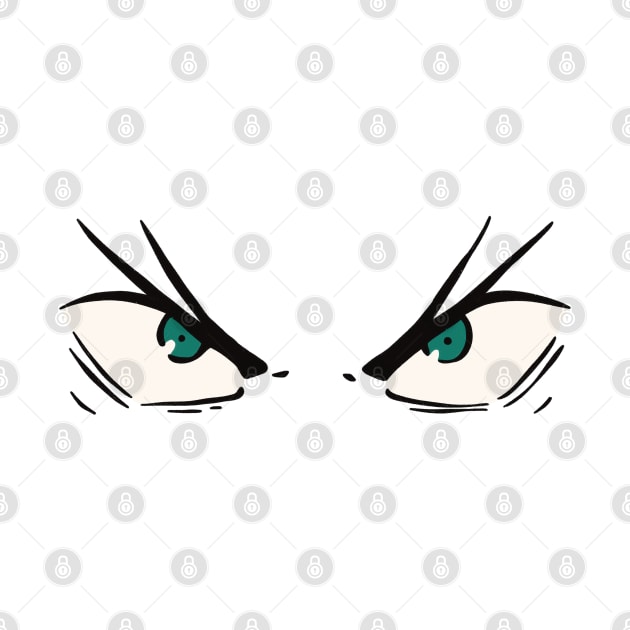 Kafka Hibino Eyes from Kaiju No 8 or Kaijuu 8 gou Anime Manga Characters KN8-1 by Animangapoi