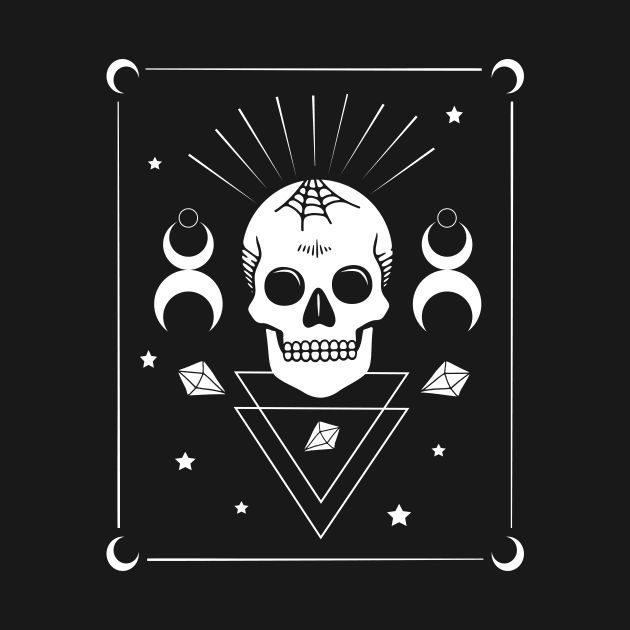 Skull & Witchcraft Symbols • Goth by Rike Mayer