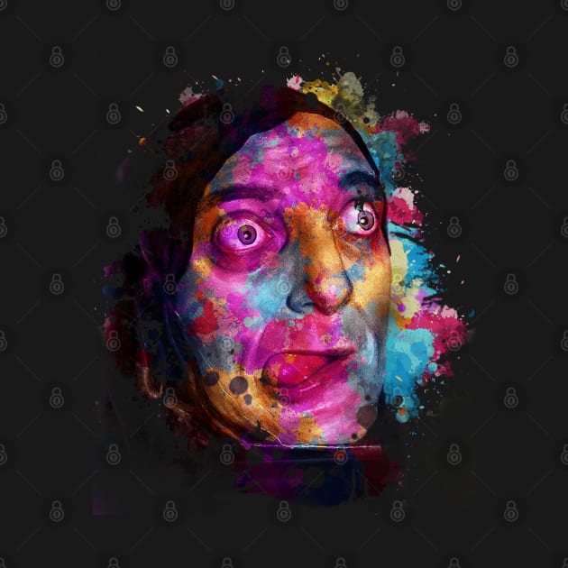 Marty Feldman as 'Eyegor' - Watercolor Illustration by Punyaomyule