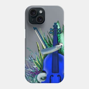Blues, Violin and Snake Phone Case