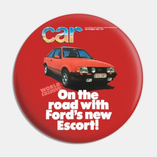 FORD ESCORT XR3 - magazine cover Pin