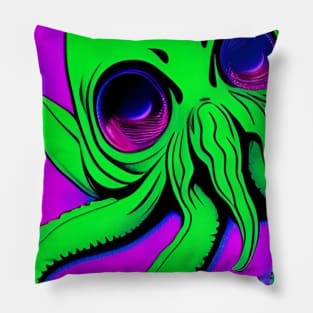 Psychedelic Cthulhu Pillow