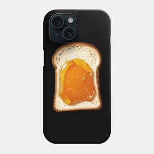 Orange Kawaii Sweet Toast Bread Vintage Yummy Since Phone Case