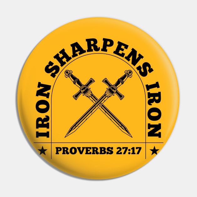 IRON SHARPENS IRON Pin by Jackies FEC Store