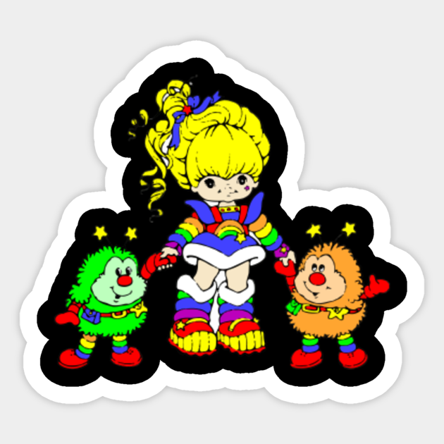 Rainbow Brite Characters Rainbow Brite Characters Sticker Teepublic Let's keep rainbow shining brite for generations to come 😃🌈😃 www.rainbowbrite.net. teepublic