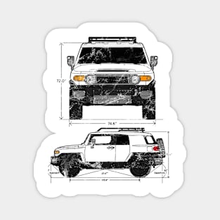 Birthday, Gift, Fj, Cruiser, Car, Brand, Car, For, Men, Vintage, Car, Lover, For, Men Magnet