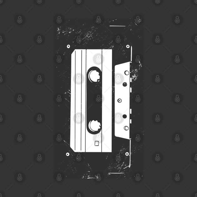 Never Forget Audio Cassette Tape Funny Retro Humor Vintage by Kali Space