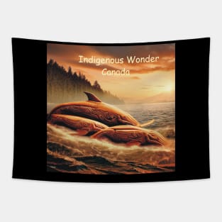 Canada Whales . Tapestry