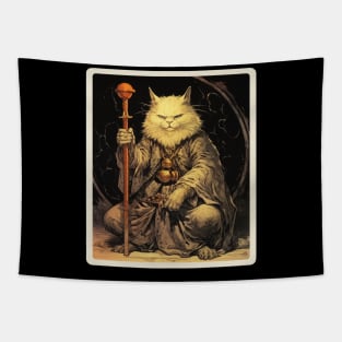 Mystical cat Tapestry