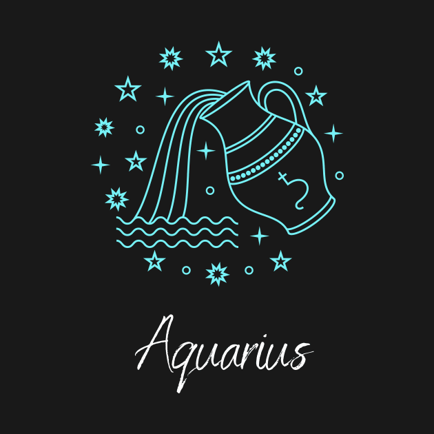 Birthday zodiac sign Aquarius by Mia