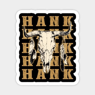 Hank's Honky-Tonk: Fashionable Tee for Those Who Love Hank's Sound Magnet