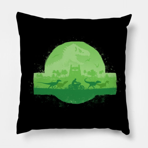 Lost Park Pillow by Whitebison