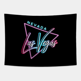 80's Retro Las Vegas Nevada Tapestry