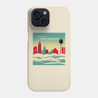 Los Angeles Christmas Phone Case