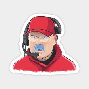 Andy Reid Frozen 'Stache Magnet