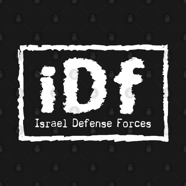 IDF Israel Defense Forces T-shirt by Censored_Clothing