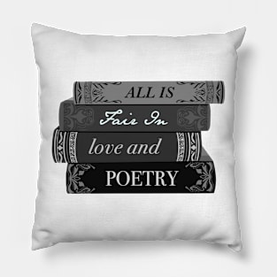 All is Fair Books Pillow