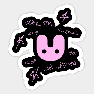 Decided to make some sticker packs 🤭 #newjeans #supershy #stickers #p, Making Stickers