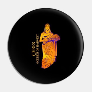 Goddess of harvest - Ceres Pin