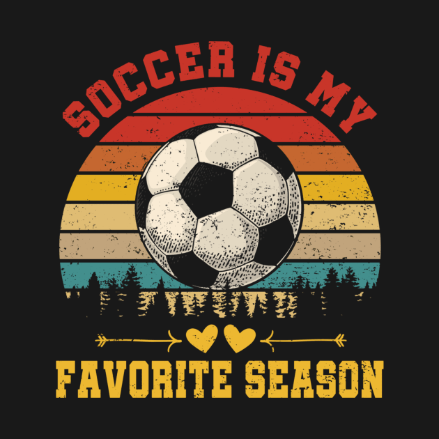 soccer is my favorite season vintage by Fowlerbg